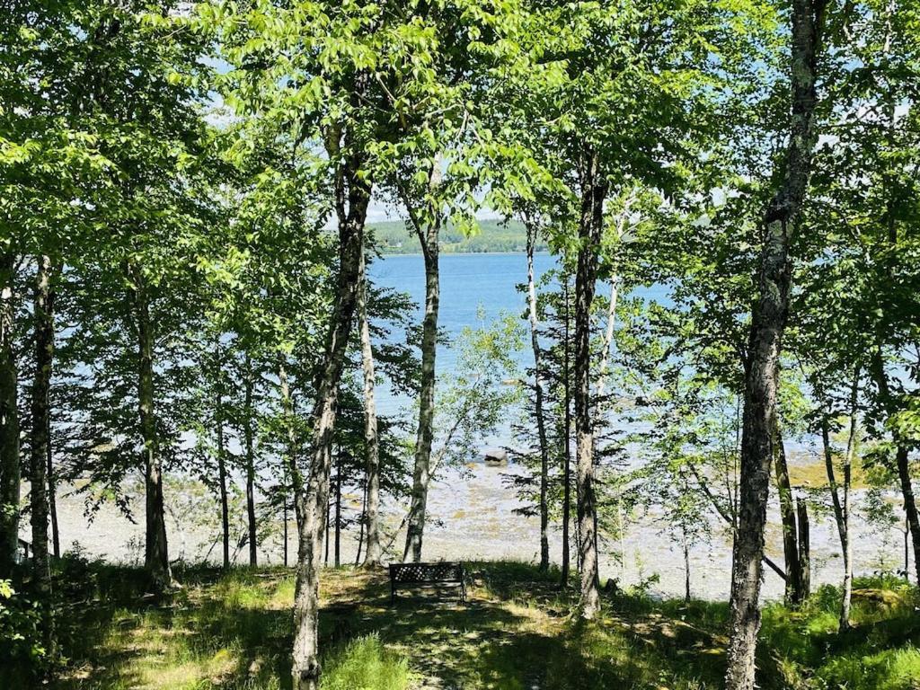 Chalet With A Private Beach In Acadia National Park บาร์ฮาเบอร์ ภายนอก รูปภาพ
